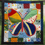 Bold Wings Quilted Blanket printed blanket