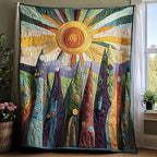 Boreal Dream Quilted Blanket printed blanket