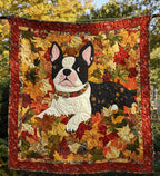 Boston Charm Quilted Blanket printed blanket