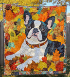 Boston Comfort Quilted Blanket printed blanket