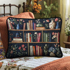 Botanical Books Quilted Bedding Cushion Cover printed cushion cover