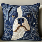Boxer Dog Quilted Cushion Cover printed cushion cover