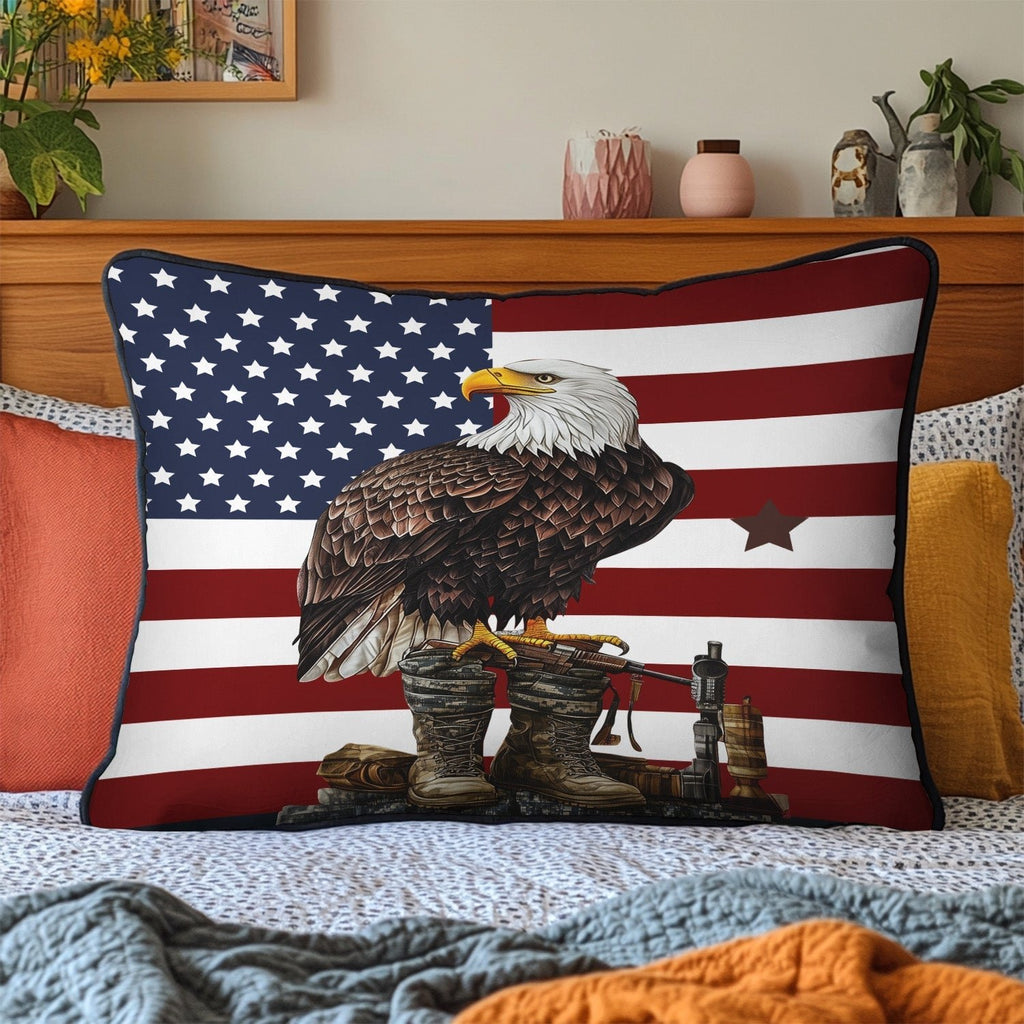 Brave Frontier Quilted Bedding Cushion Cover printed cushion cover