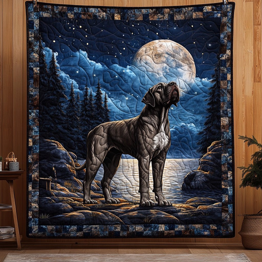 Brave Protector Quilted Blanket printed blanket