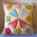 Bright Stars Quilted Cushion Cover printed cushion cover