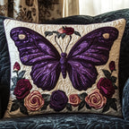 Butterfly Dreams Quilted Bedding Cushion Cover printed cushion cover