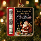 Santa Cash Holder Ornament
