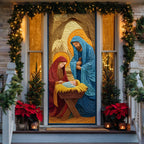 Celestial Birth Quilted Door Curtain printed door curtain