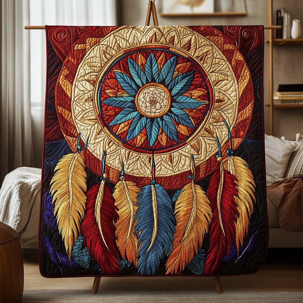 Celestial Dreams Quilted Blanket printed blanket