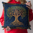 Celtic Roots Quilted Cushion Cover printed cushion cover