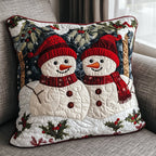 Cheerful Companions Quilted Cushion Cover printed cushion cover