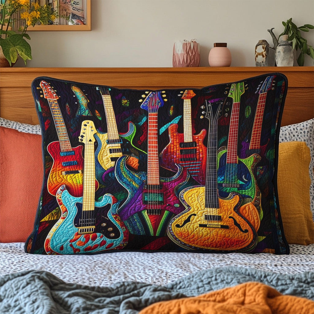 Chord Craze Quilted Bedding Cushion Cover printed cushion cover