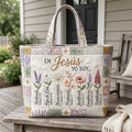 Christian Hispanic Yo Soy Quilted Tote Bag printed quilted tote bag