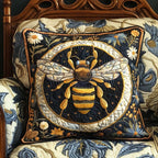 Colorful Hive Quilted Cushion Cover printed cushion cover