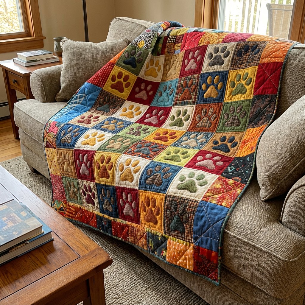 Companion Trails Quilted Blanket printed blanket