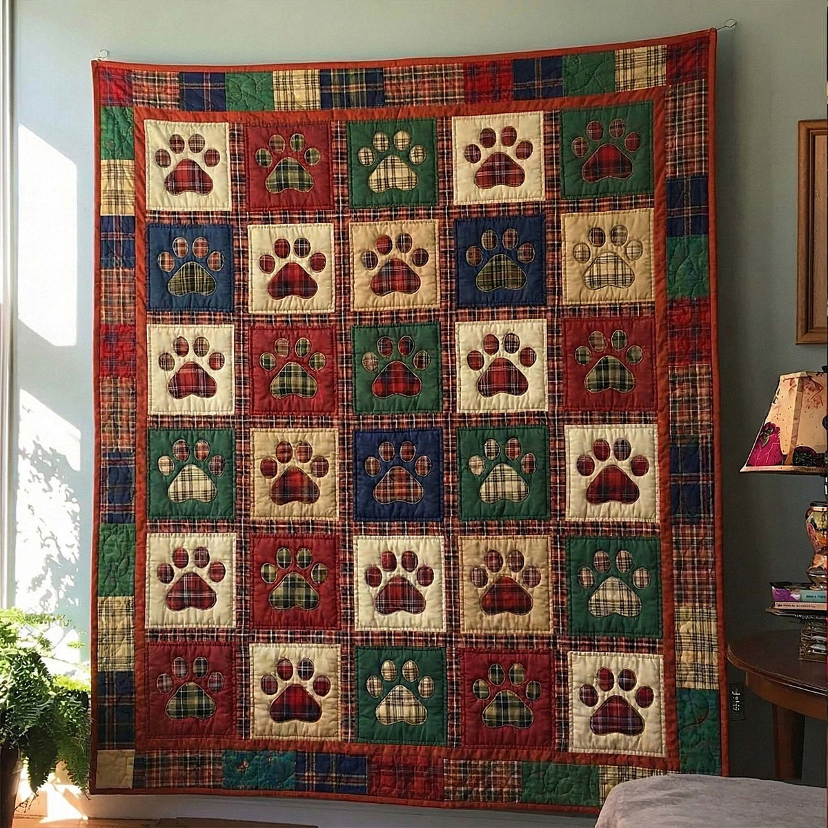 Companion Trails Quilted Blanket printed blanket