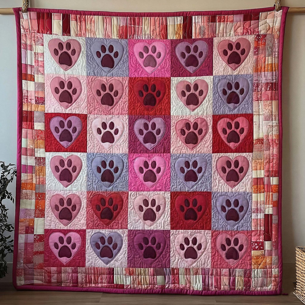Companion Trails Quilted Blanket printed blanket