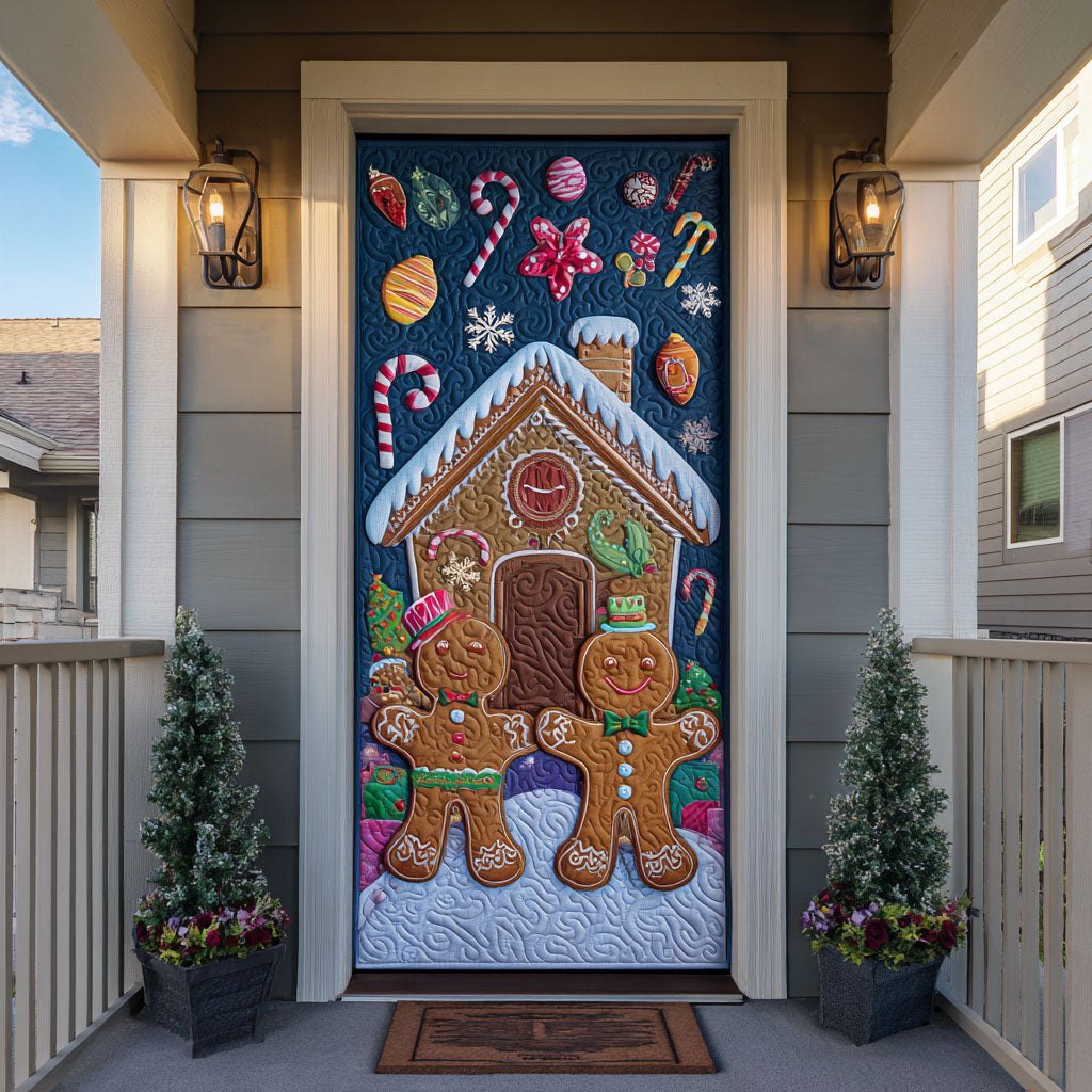 Cookie Kingdom Quilted Door Curtain printed door curtain