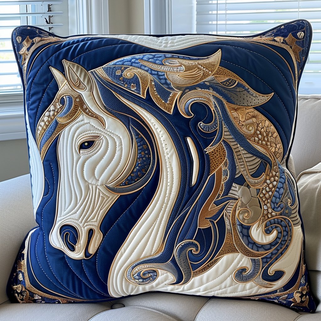 Cosmic Charger Quilted Cushion Cover printed cushion cover