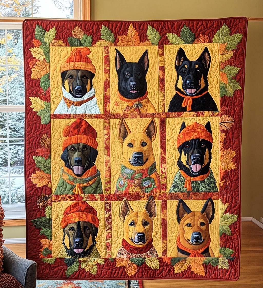 Courageous Companion Quilted Blanket printed blanket