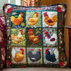 Cozy Coop Quilted Cushion Cover printed cushion cover