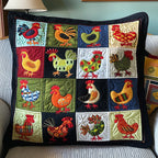 Cozy Coop Quilted Cushion Cover printed cushion cover