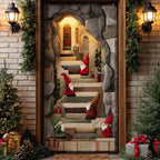 Cozy Dreams Tunnel Quilted Door Curtain printed door curtain