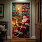 Cozy Storytime Quilted Door Curtain printed door curtain