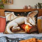 Cuddling Dragon Quilted Bedding Cushion Cover printed cushion cover