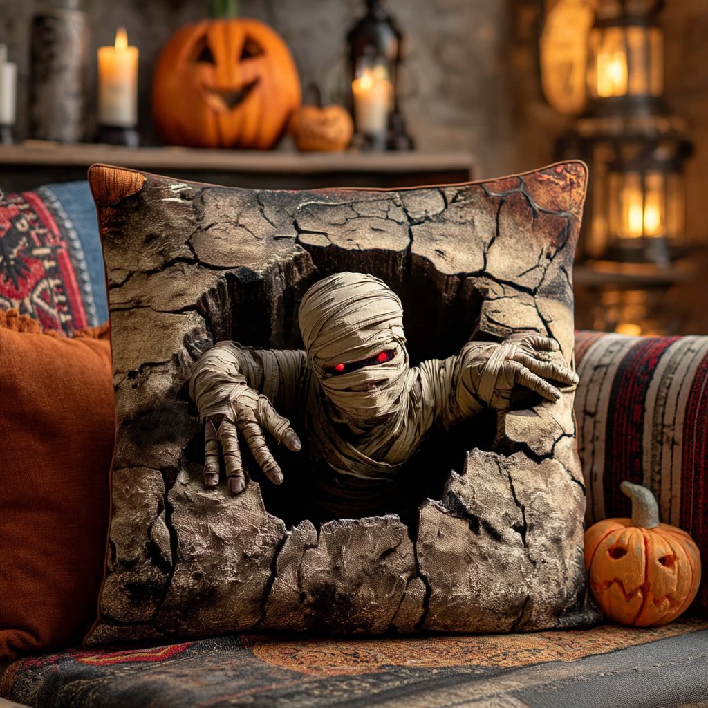 Curse Unbound Quilted Cushion Cover printed cushion cover