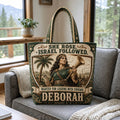 Deborah Leadership Judges 4-5 Quilted Tote Bag printed quilted tote bag