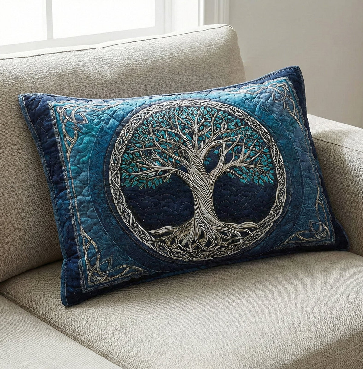 Deepwood Legacy Quilted Bedding Cushion Cover printed cushion cover