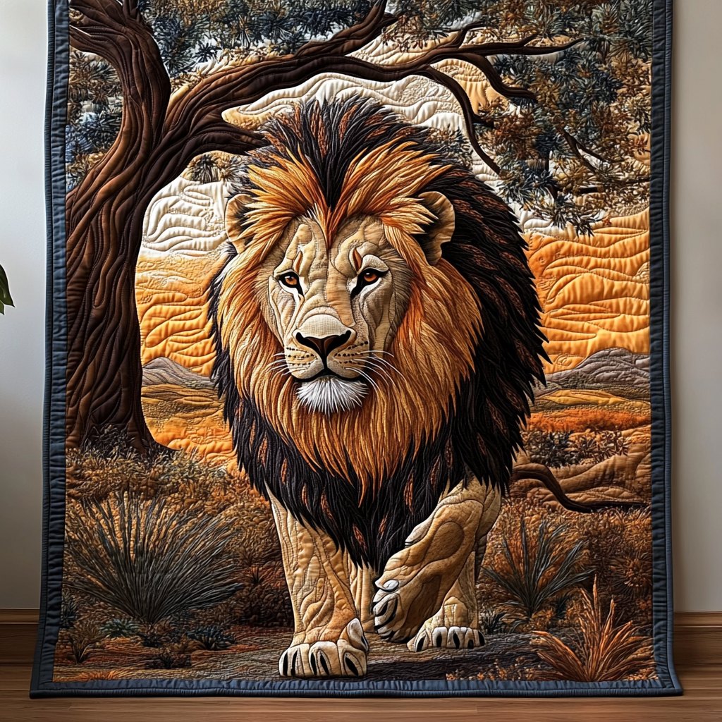 Desert Dawn Quilted Blanket printed blanket