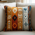 Desert Stripes Quilted Cushion Cover printed cushion cover