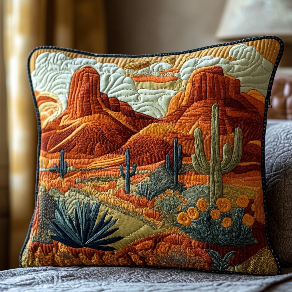 Dessert Dreams Quilted Cushion Cover printed cushion cover