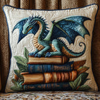 Dragon Fantasy Quilted Cushion Cover printed cushion cover