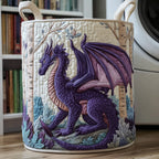 Dragon Quilted Laundry Hamper printed laundry hamper