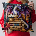 Dragon Rune Quilted Cushion Cover printed cushion cover