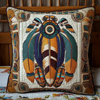 Dreamcatcher Quilted Cushion Cover printed cushion cover