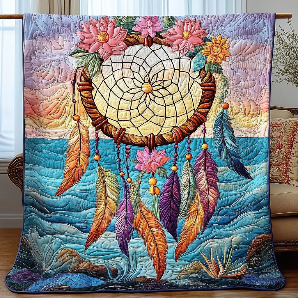 Dreamweaver's Gem Quilted Blanket printed blanket