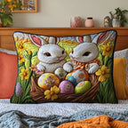 Easter Bunny Quilted Bedding Cushion Cover printed cushion cover