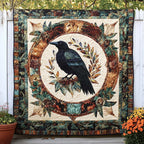 Ebon Flight Quilted Blanket printed blanket