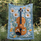 Echoes of Elegance Quilted Blanket printed blanket