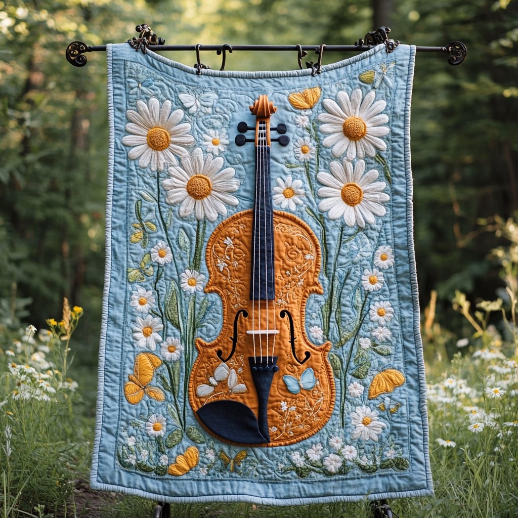 Echoes of Elegance Quilted Blanket printed blanket