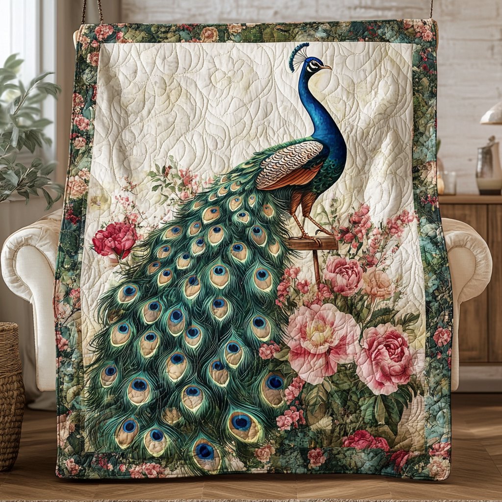 Elegant Majesty Quilted Blanket printed blanket