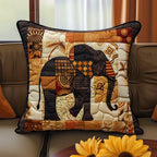 Elephant Regal Rumble Quilted Cushion Cover printed cushion cover