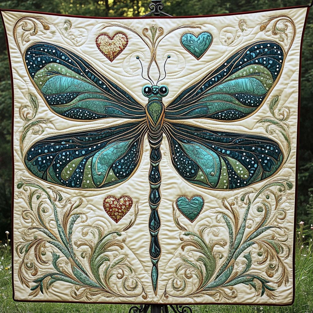 Enchanted Forest Quilted Blanket printed blanket