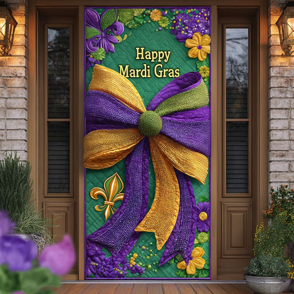 Enchanted Revelry Quilted Door Curtain printed door curtain