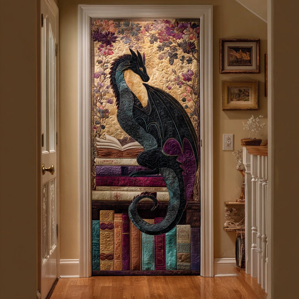 Epic Dragon Quilted Door Curtain printed door curtain