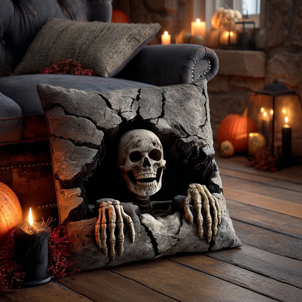 Eternal Grasp Quilted Cushion Cover printed cushion cover